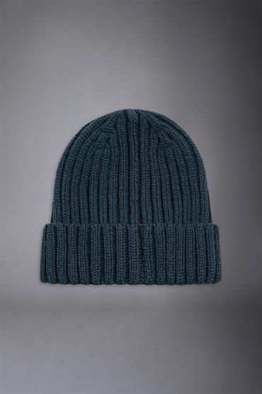 RIB BEANIE HAT PETROL