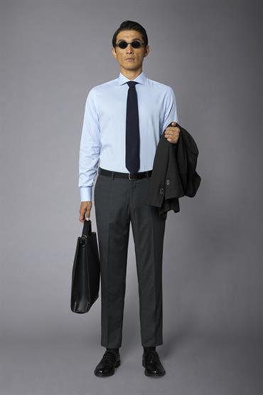 FRENCH COLLAR CLASSIC FIT LT SKY