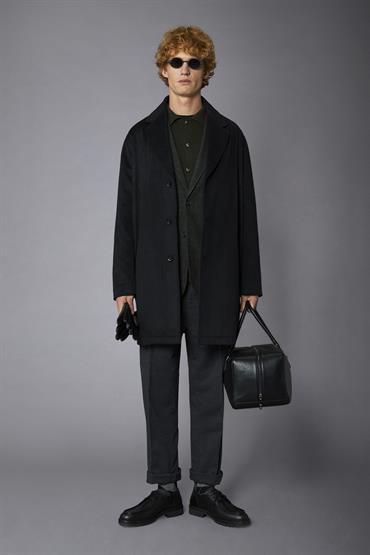 SINGLE BREASTED COAT BLACK