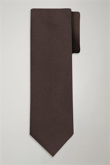 BAMBOO BLEND TIE BROWN