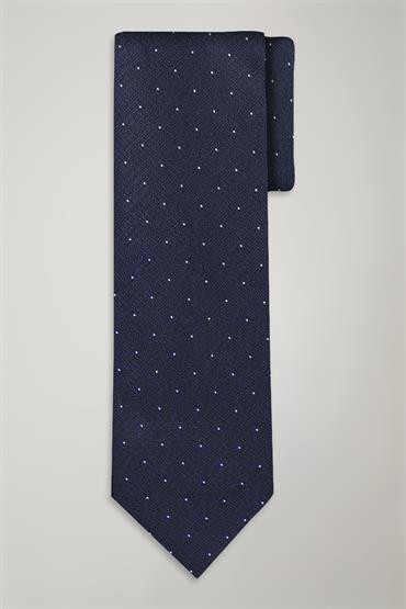 BAMBOO BLEND TIE BLUE