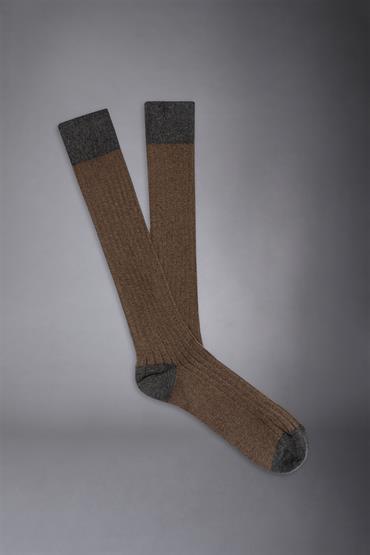 SOCKS BROWN/ ANTHRACITE