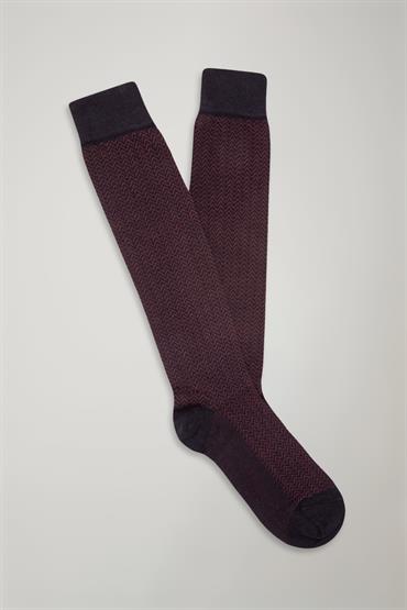 SOCKS BLUE NAVY/ BORDEAUX