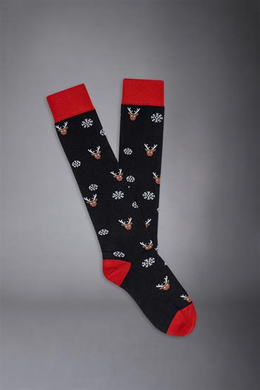 SOCKS BLUE/ RED