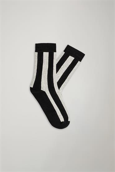 RIB STRIP SOCKS