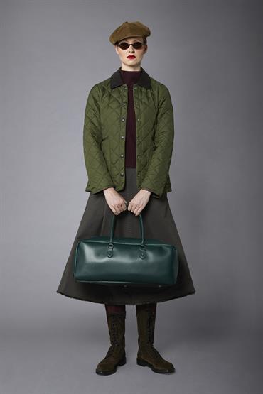 QUILTED JACKET MILITARY
