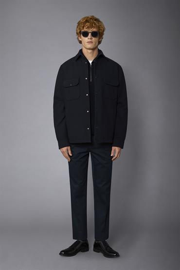 PADDED SHACKET DK BLUE