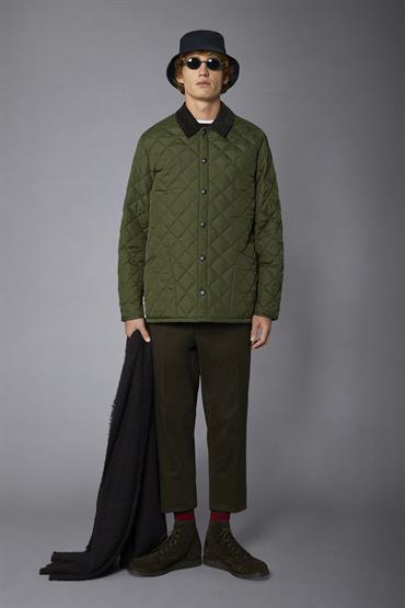 QUILTED JACKET MILITARY