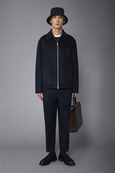 FULL ZIP JACKET DK BLUE