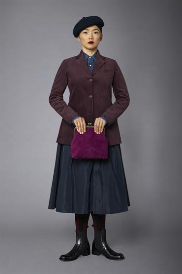 JACKET PLUM