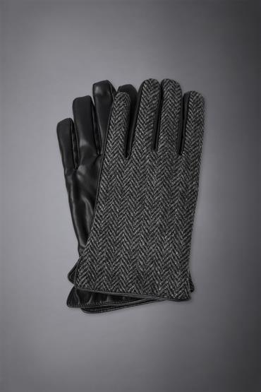 HERRINGBONE GLOVES ANTHRACITE