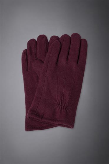 FELT GLOVES BERRY