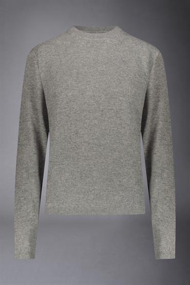 ROUND NECK KNIT GREY
