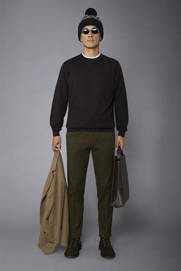 ROUND NECK SWEATER BORDEAUX