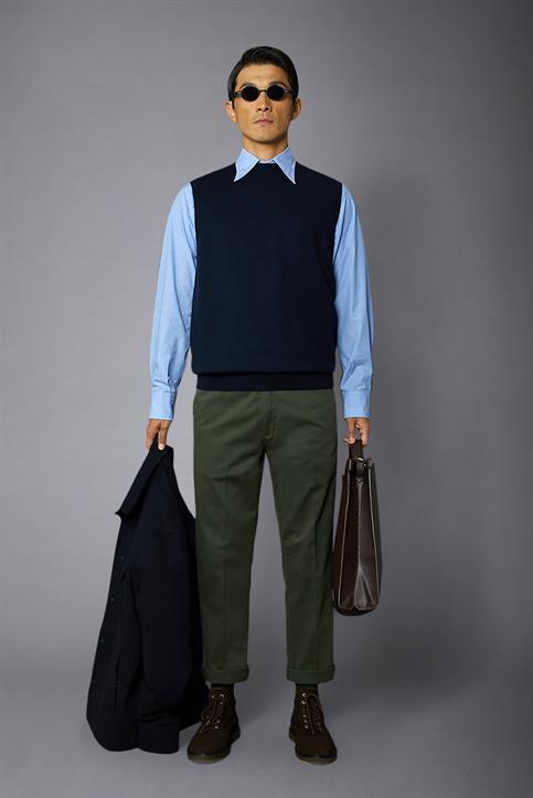ROUND NECK VEST