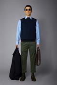 ROUND NECK VEST
