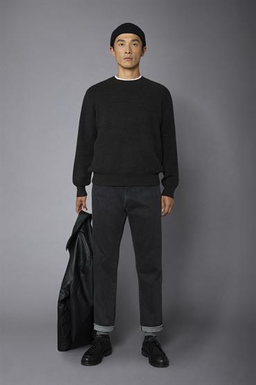 ROUND NECK BROWN