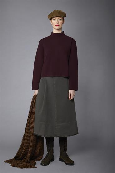 TURTLE NECK BORDEAUX