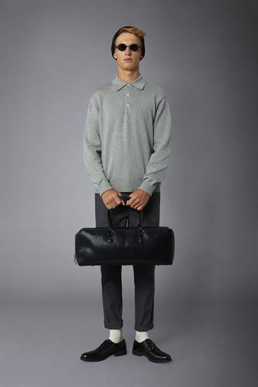 POLO LONG SLEEVES GREY