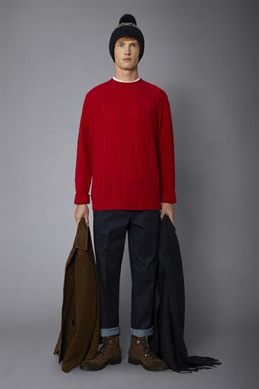 ROUND NECK RED