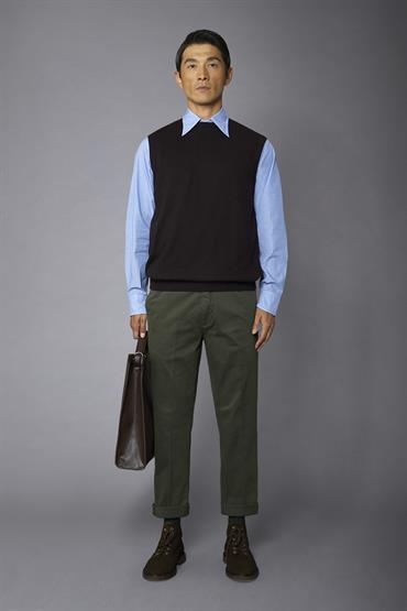 CLASSIC CHINO TROUSER MILITARY