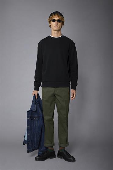 BAGGY CHINO TROUSER MILITARY
