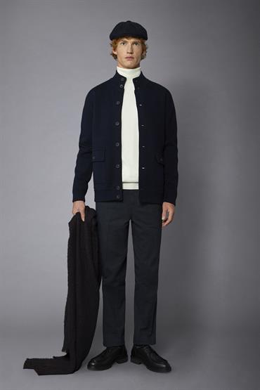 CHINO TROUSER DK BLUE