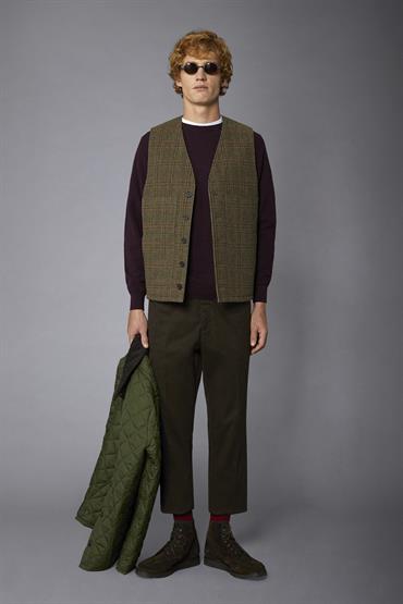 CHINO TROUSER DK BROWN