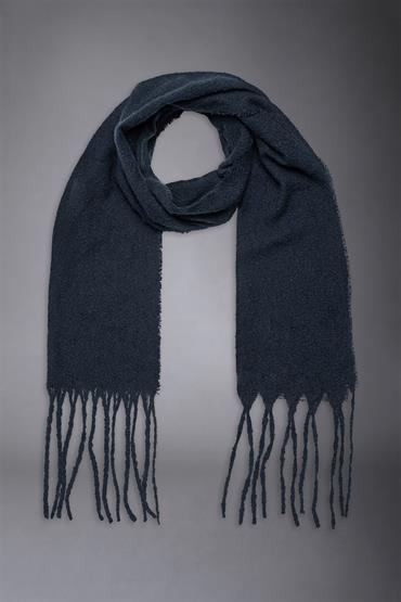 SHAWL  39 X 200 CM DK BLUE