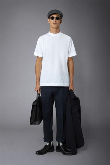 T-SHIRT HIGH NECK WHITE