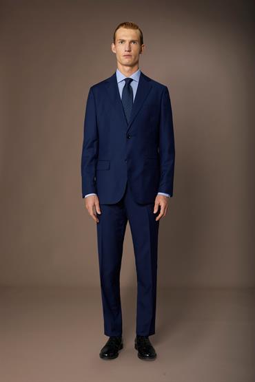 SINGLE BREASTED SUIT ROYAL