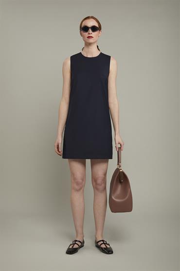 DRESS DK BLUE