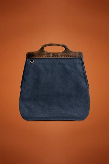 CANVAS BAG DK BLUE