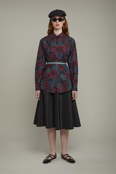 MAO COLLAR REGULAR FIT MULTICOLOR