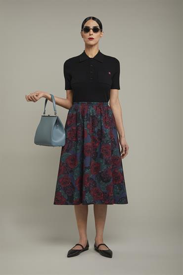 MIDI SKIRT MULTICOLOR