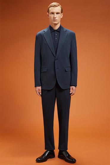 NOTCH SINGLE BREASTED SUIT NAVY