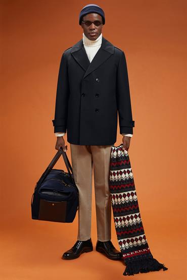 PADDED COAT WITH INNER FAKE VEST