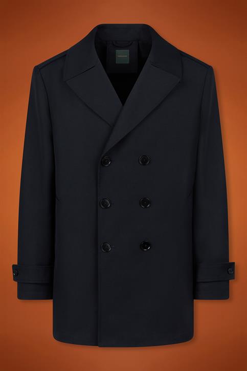 PADDED COAT WITH INNER FAKE VEST