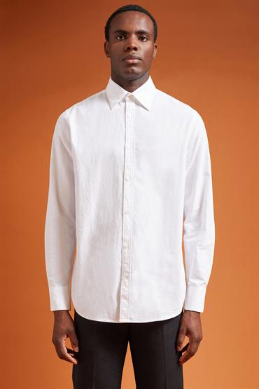 CLASSIC COLLAR REGULAR FIT WHITE