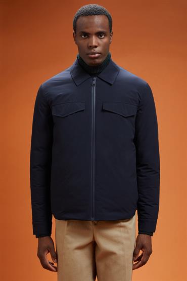 PADDED TECH JACKET DK BLUE