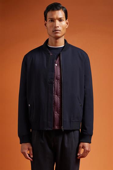 BOMBER JACKET DK BLUE