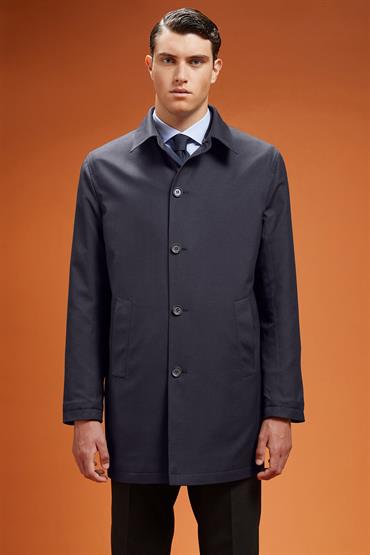 DOUBLE FACE RAINCOAT BLUE/GREY