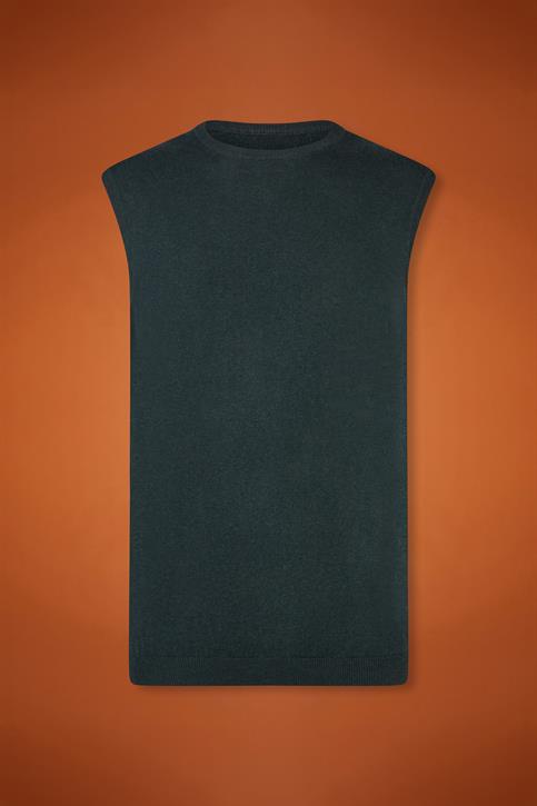 ROUND NECK VEST
