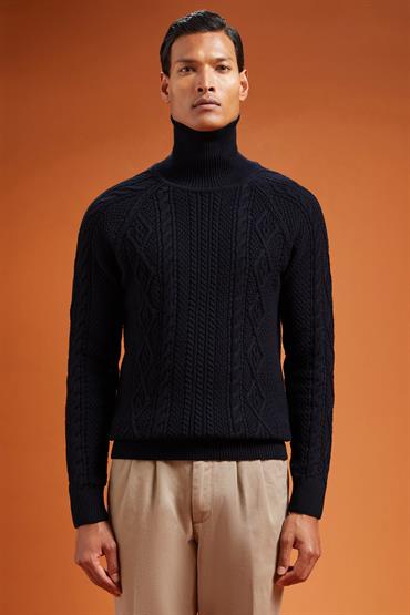TURTLENECK DK BLUE
