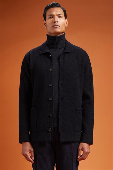 CARDIGAN DK BLUE