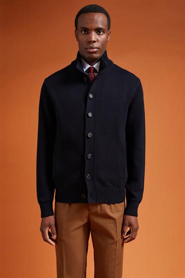 CARDIGAN DK BLUE