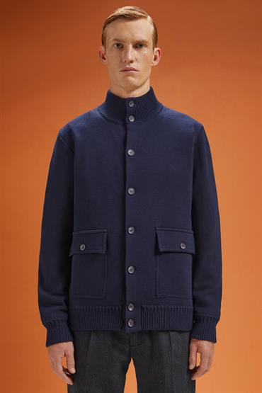 CARDIGAN DK BLUE