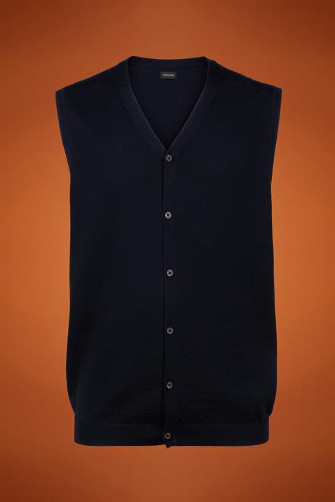 V NECK VEST - BUTTONS