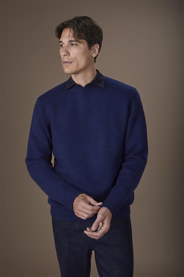 ROUNDNECK KNIT BLUE