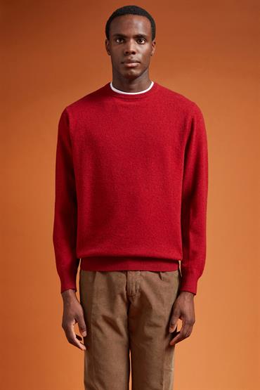 ROUNDNECK KNIT BORDEAUX